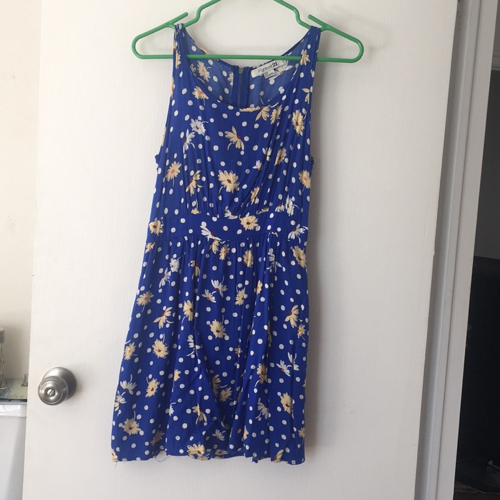 Flower and polka dress